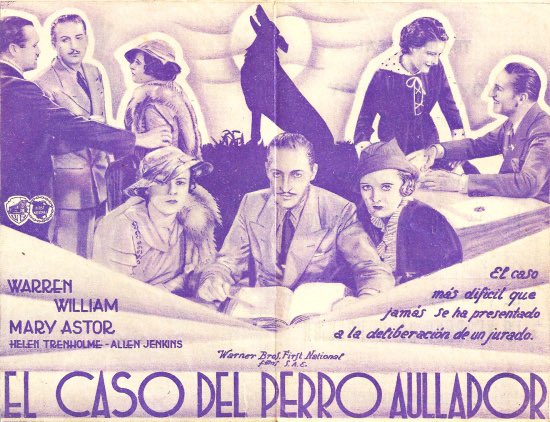 FrankMalfitano's tweet photo. FILM OF THE DAY: Snappy 1934 #mystery that was the 1st of the #1930s #PerryMason #movies mostly starring ever suave & roguish #WarrenWilliam as the ultimate lawyer, this gets confusing at times but is fast & fun #MaryAstor little known #HelenTrenholme & #DorothyTree are both π https://t.co/8DilIQkYDa
