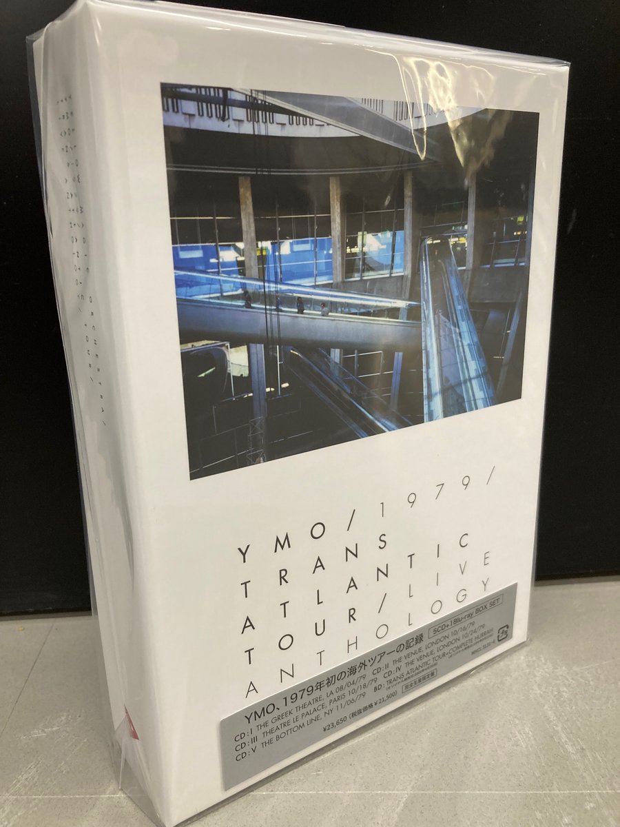 YMO 1979 TRANS ATLANTIC TOUR LIVE ANTHOLOGY 入荷しました!先着特典