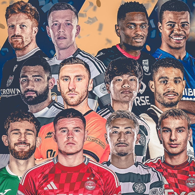ScotlandSky's tweet photo. 🚨 𝗕𝗥𝗘𝗔𝗞𝗜𝗡𝗚 𝗡𝗘𝗪𝗦: The Sky Sports Scottish Premiership goal of the season shortlist has been revealed! 

Click below to view all 12 goals and 𝗩𝗢𝗧𝗘 for your favourite! Voting closes on Friday, with the winner announced on Sunday! ⤵️