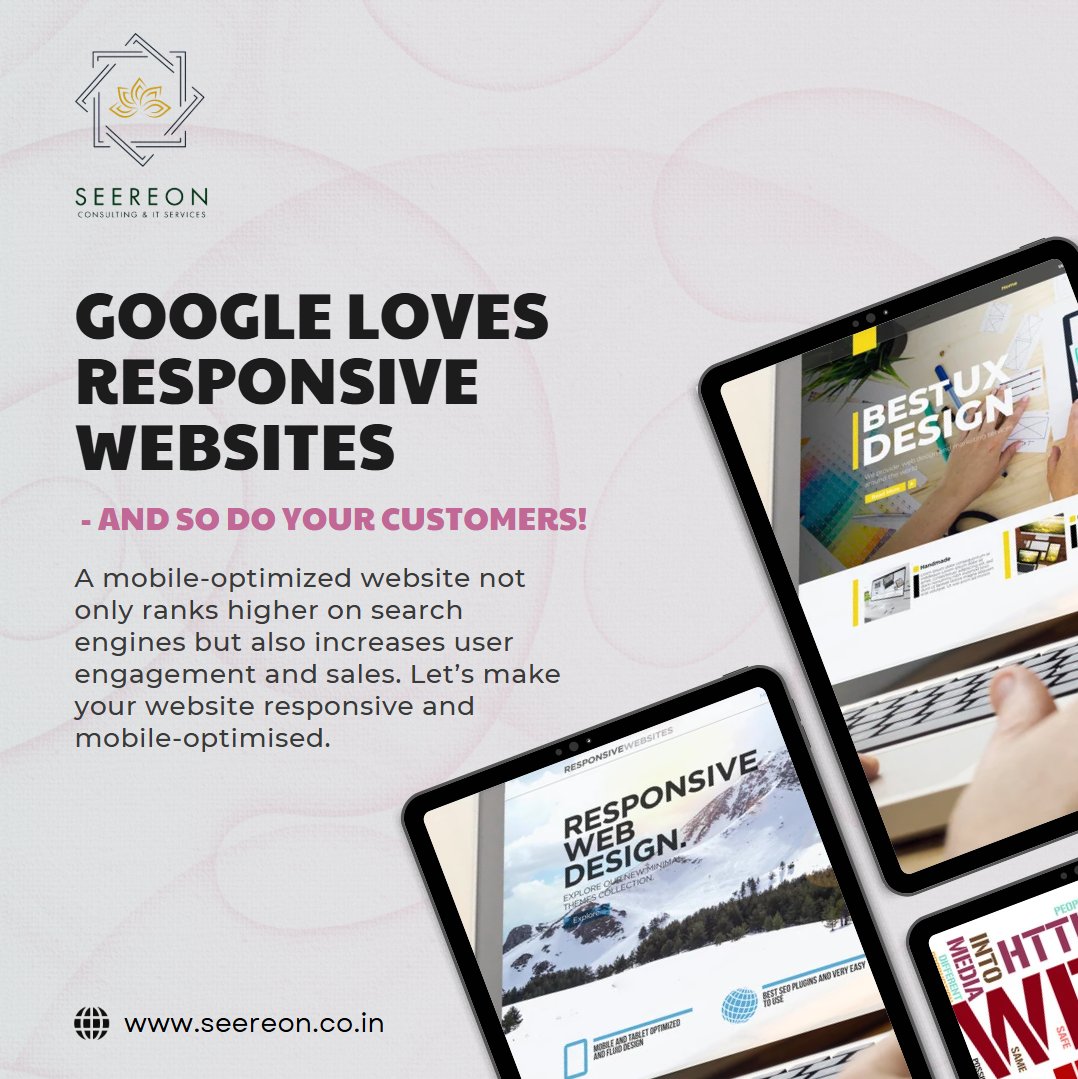 Seereon2025's tweet photo. Your next customer is searching for you — make sure they find a #fast , #responsive, and #mobilefriendly website.

🚀 Let's optimize your website for the future. Contact Seereon today!
🔗: https://t.co/0AELHLLA5D
📞: +91-9090705533

#seereon #seo #mobileappdevelopment #webdesign https://t.co/LJufT1RdLX