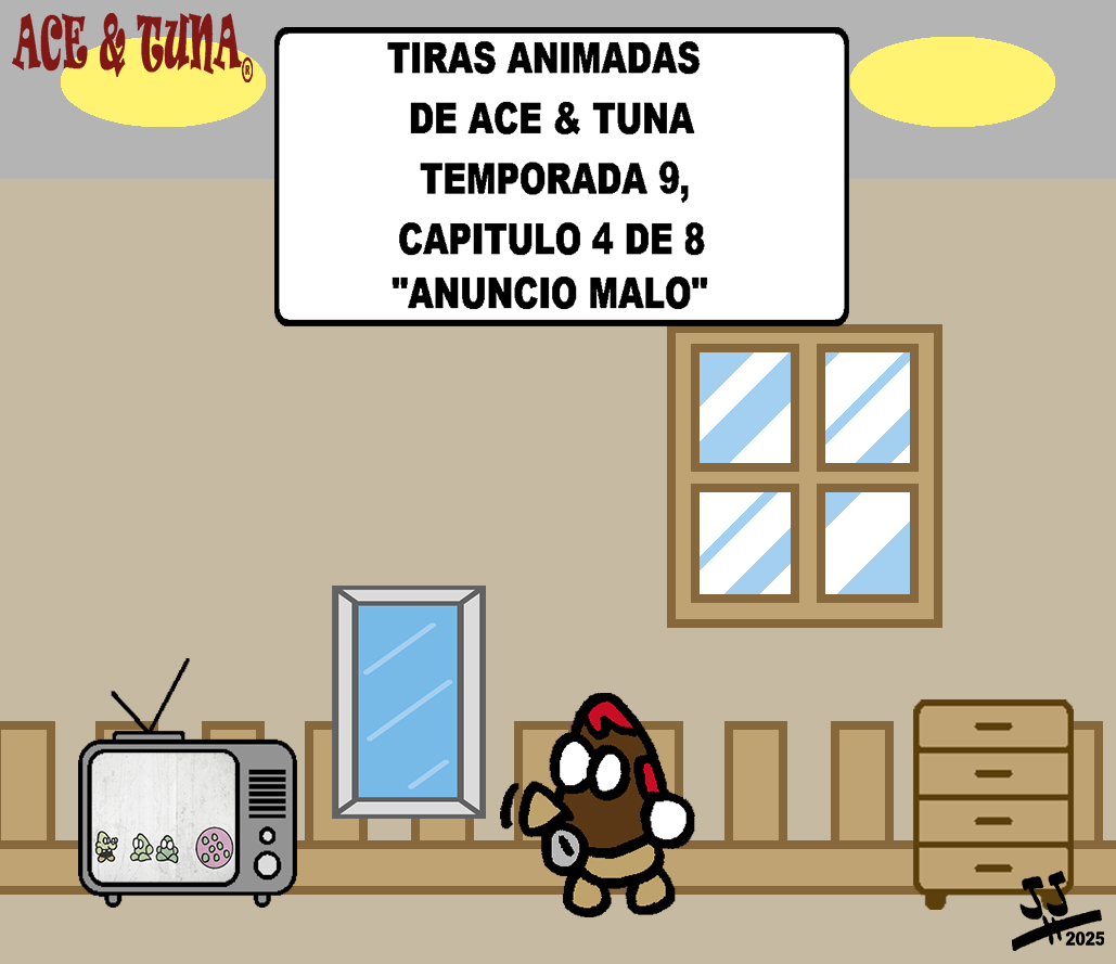 Lunes.
Ya podéis ver una nueva Tira Animada de Ace &amp; Tuna.
Más información en el blog.
¡Espero que os guste!
aceytuna.blogspot.com/2025/04/ace-tu…