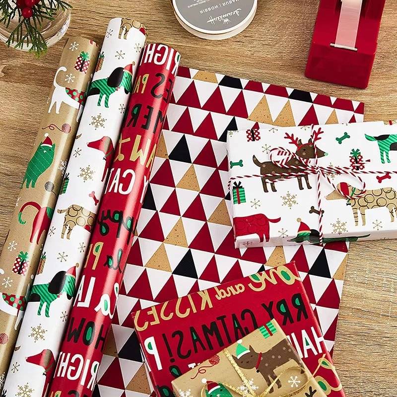 TJune421's tweet image. ‼️Custom Printed Wrapping Paper Roll‼️  Gift Wrapping Paper Manufacturer Roll wrapping paper of Pets and Patterns
#kraftpaper
#wrappingpaper
#customizedservice
#packagingpaper
#giftwrappingpaper