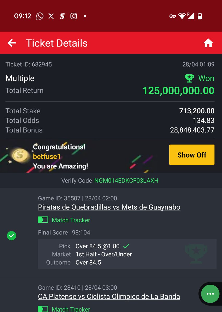 BOOOOOOOOMMMMMMMMMMM✅✅✅✅✅✅✅✅
ANOTHER COMMUNITY WIN DELIVERY 🏆🏆🔥🎉 

125MILLION IS HOME 🏡 
IN THE MONTH OF APRIL I HAVE WON COMMUNITY WIN 5 TIMES.....
125MILLION × 5

THE BEST👑