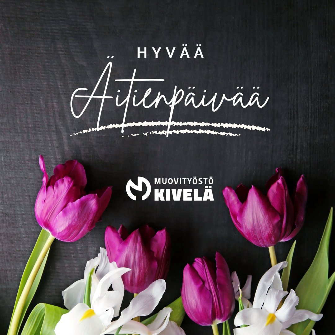 Muovityöstö Kivelä toivottaa oikein ihanaa Äitienpäivää 💐

#muovityöstökivelä #taivummetahtoosi #äitienpäivä