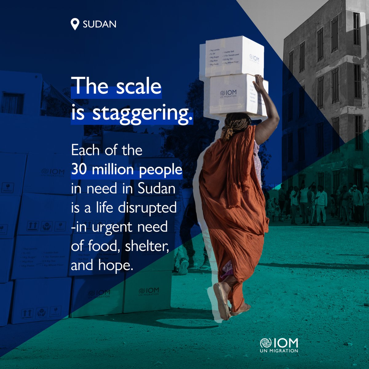 The humanitarian needs are growing by the minute in #Sudan. But the aid continues to fall short in the face of an escalating crisis. 

Urgent response is needed to save millions in need. #SudanNeedsUs
