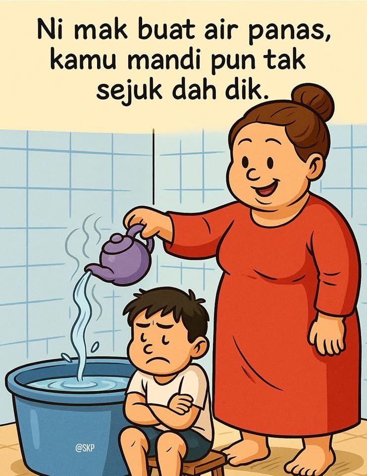 Yang ada pengalaman ni mesti umur dah 30an ke atas.