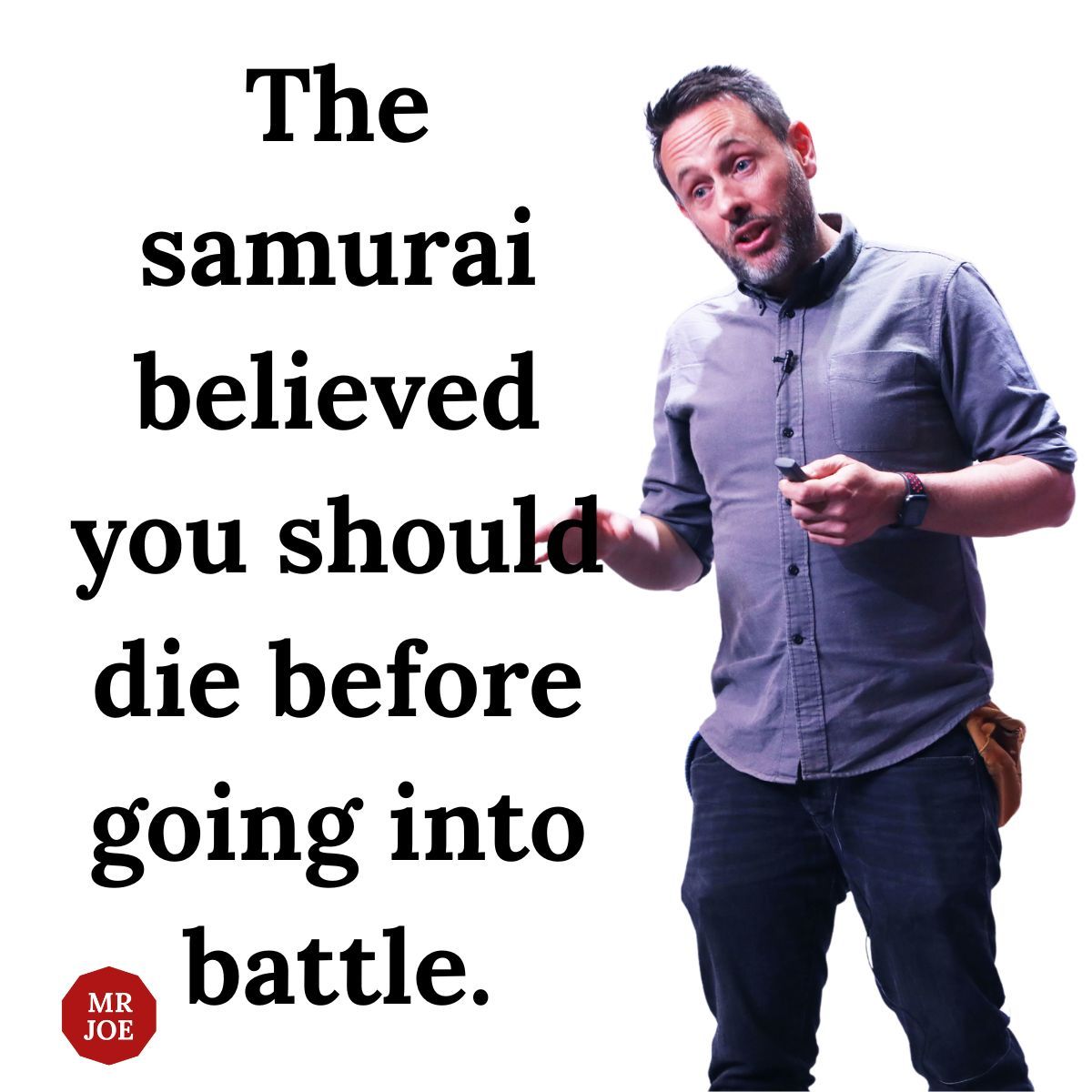 👉 What would happen if you prepared for failure first?

This is an excerpt from my forthcoming book, The Modern CEO. Read more at buff.ly/DX1aNvx 

#MrJoeLeech 
#CEOcoach