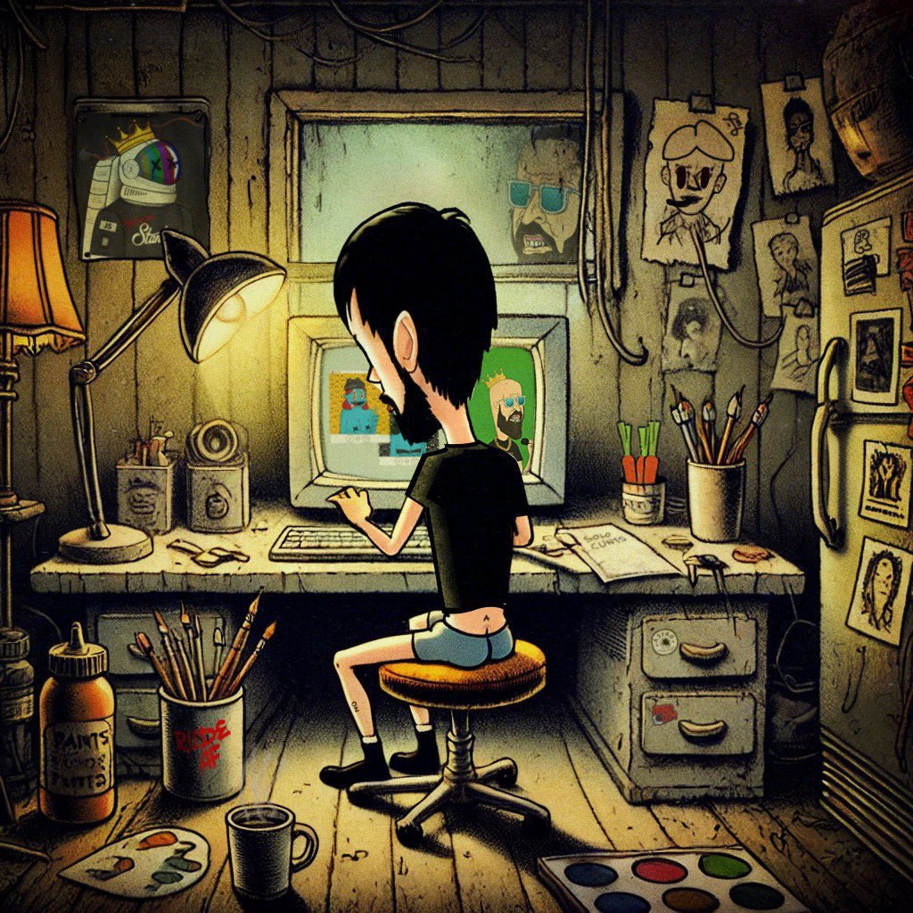 theartistJS's tweet image. New week, new mess.

Back in the basement 👀

#RudeKids #ForTheCulture #XRPCommunity