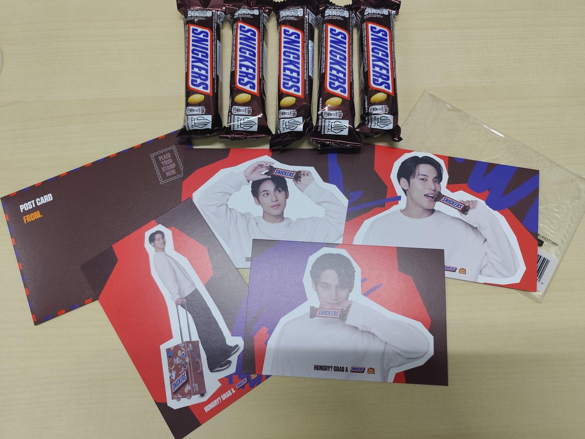 DarkraiGee1155's tweet photo. Open Jastip Snickers x Mingyu 
#snickersxmingyu
#snickerswithmingyu #snickersonthego
#mingyuseventeen 
#seventeenrighthere https://t.co/j1UC7B2xmS