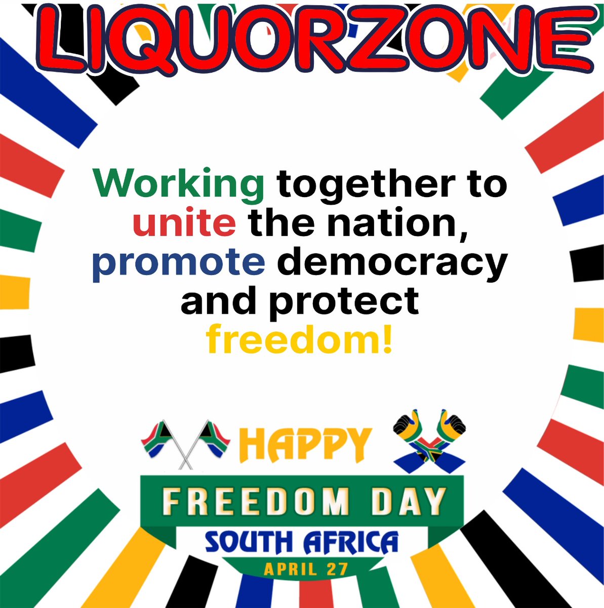 Happy Freedom Day South Africa!