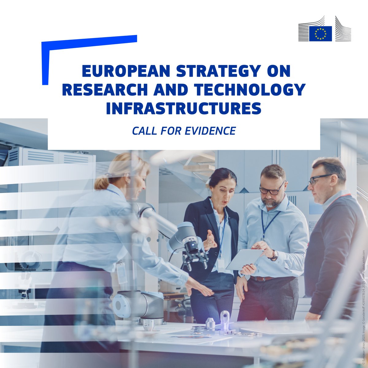 I promised to strengthen European research &amp; innovation by empowering infrastructures 🇪🇺

Now you can take part in our new call for evidence to shape the upcoming European Strategy on Research &amp; Technology Infrastructures!

Open until 22 May 2025: europa.eu/!grNm3g