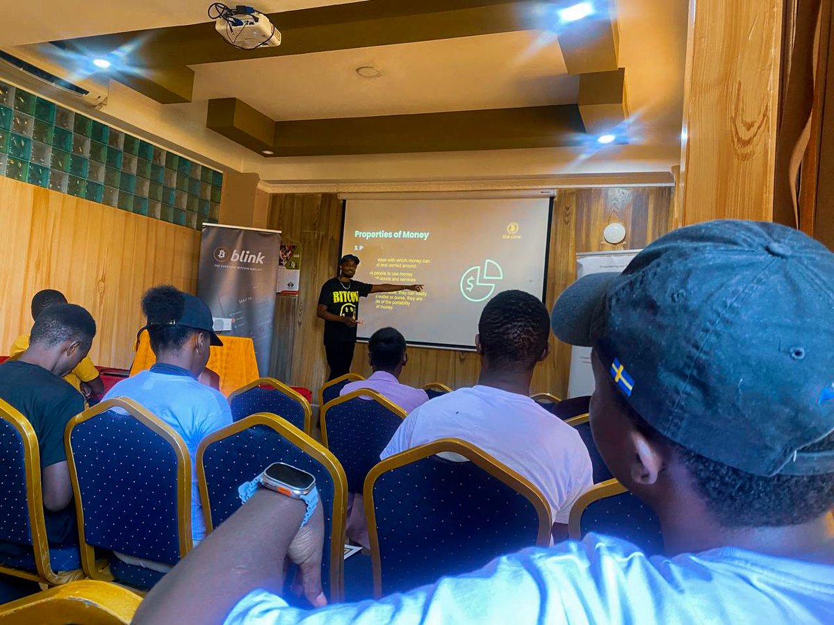 The Creative Bitcoiner(s) (@btc_creatives) on Twitter photo Weekend mission accomplished! 🚀
Just finished shooting and editing the content from our second exciting meetup in Thika, organized by <a href="/thecore21m/">The Core - Bitcoin Education</a> and <a href="/MukunguFelix/">Felix Mukungu</a>
So glad for the chance to put my skills to work!
#meetup #community #Bitcoininfo Weekend mission accomplished! 🚀
Just finished shooting and editing the content from our second exciting meetup in Thika, organized by <a href="/thecore21m/">The Core - Bitcoin Education</a> and <a href="/MukunguFelix/">Felix Mukungu</a>
So glad for the chance to put my skills to work!
#meetup #community #Bitcoininfo