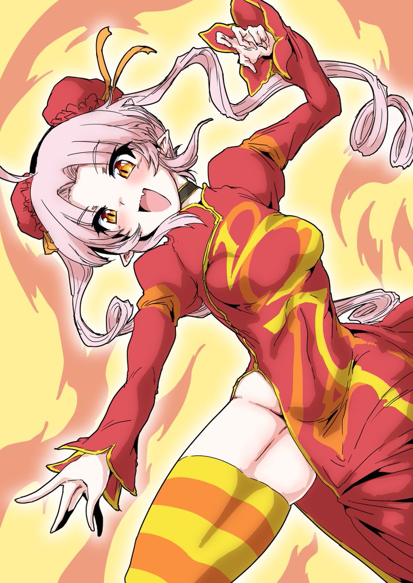 今日の日課はチャイナドレスついなちゃんです 