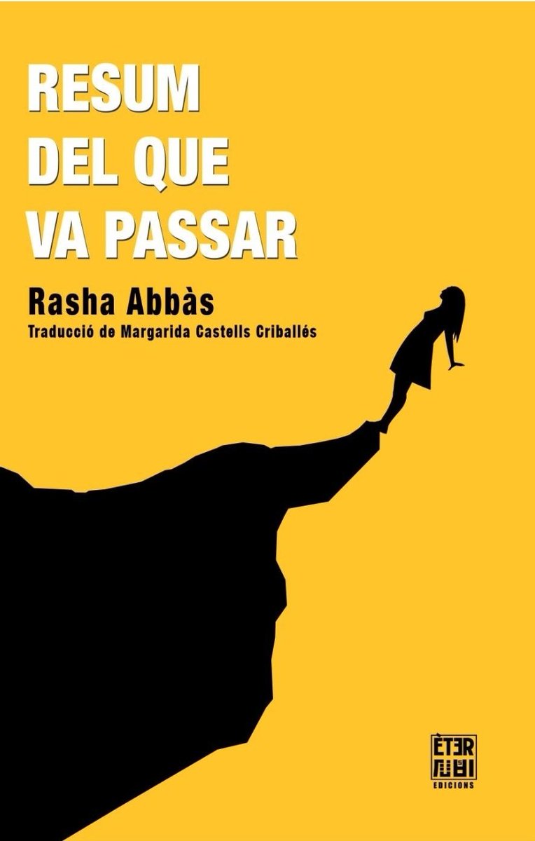 annitarita 🎗 (@annitarita3) on Twitter photo 1. Sant Jordi m'ha portat una de les publicacions d' <a href="/EterEdicions/">Èter Edicions</a> una editorial compromesa en donar a conèixer autors del món àrab, que normalment no ens queden tan a l'abast. Llegint Rasha Abbas penso com és d'important llegir literatura d'altres contrades per copsar altres➡️ 1. Sant Jordi m'ha portat una de les publicacions d' <a href="/EterEdicions/">Èter Edicions</a> una editorial compromesa en donar a conèixer autors del món àrab, que normalment no ens queden tan a l'abast. Llegint Rasha Abbas penso com és d'important llegir literatura d'altres contrades per copsar altres➡️