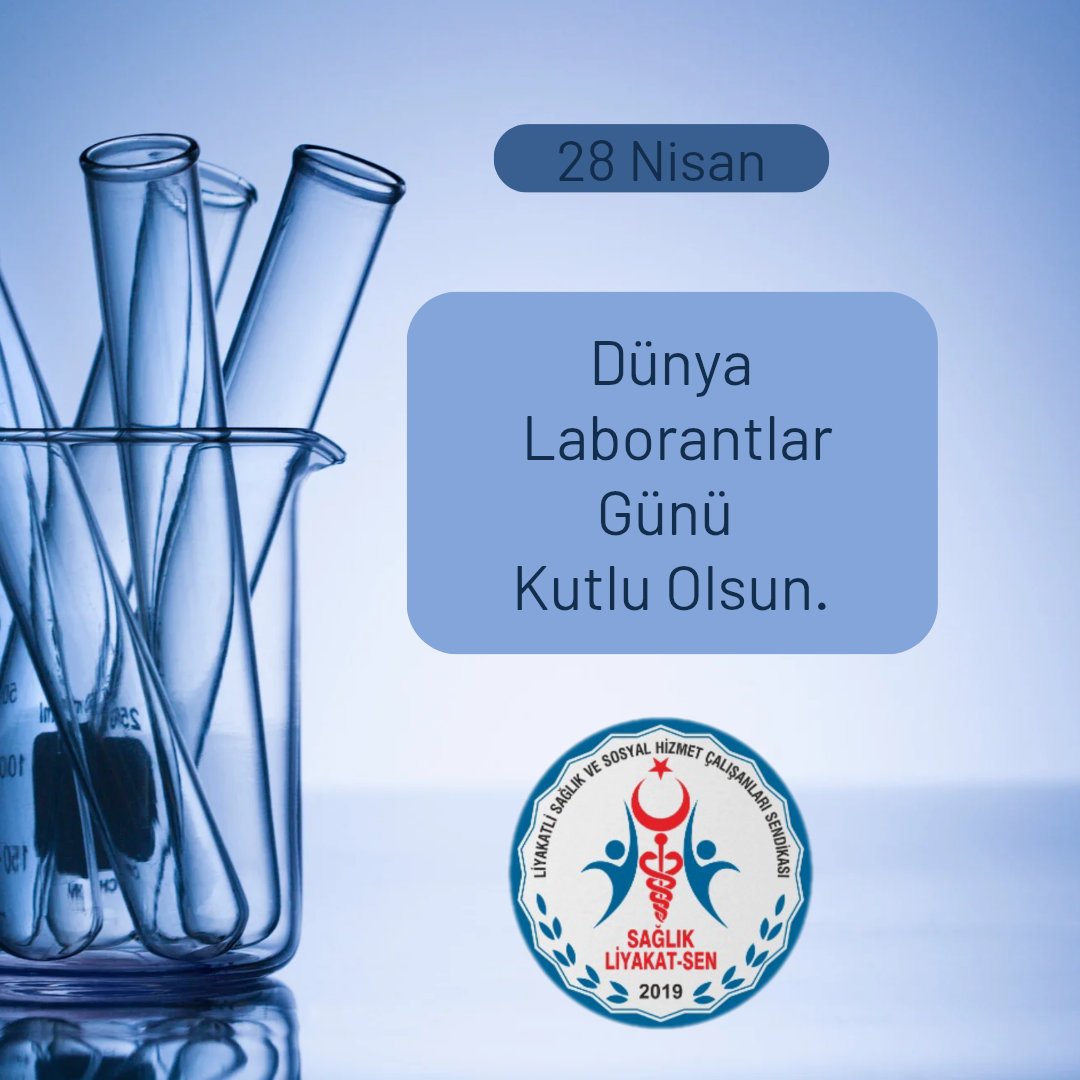 Değerli Sağlık  Ailesinin kıymetli laborantları,
Sağlık hizmetlerinin görünmez kahramanları, doğru teşhis ve tedavilerin en önemli destekçileri olan siz değerli laborantlarımızın 28 Nisan Dünya Laborantlar Günü'nü en içten dileklerimizle kutluyoruz.
Özverili çalışmalarınız,