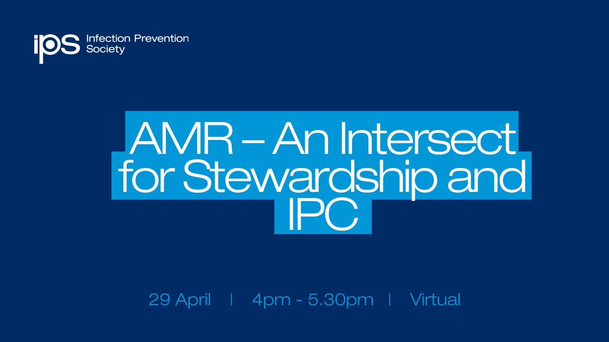 IPS (@ips_infection) on Twitter photo 📣 Free Webinar: AMR and IPC in the Veterinary Sector
Hear from 🐾 Ian Battersby (Mars Veterinary Health) and 🧼 <a href="/JudeRobinson5/">Jude Robinson 💙</a>
(UKHSA & IPS President).
Open to all veterinary and IPC professionals, including non-members. Register: events.teams.microsoft.com/event/d7b67748… 📣 Free Webinar: AMR and IPC in the Veterinary Sector
Hear from 🐾 Ian Battersby (Mars Veterinary Health) and 🧼 <a href="/JudeRobinson5/">Jude Robinson 💙</a>
(UKHSA & IPS President).
Open to all veterinary and IPC professionals, including non-members. Register: events.teams.microsoft.com/event/d7b67748…