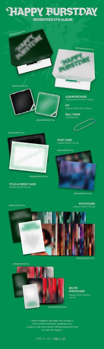 bucinbujangs's tweet photo. OPEN PO SEVENTEEN 5TH ALBUM — HAPPY BURSTDAY: DARE OR DEATH —

- Reguler/Photobook [prio ver] 340.000 dp 175.000 (est 400 gr)
- SET 995.000 dp 525.000 (est 1,2 kg)
- WV ver 165.000 dp 85.000 (est 100 gr)
- Kit ver 340.000 dp 180.000 (est 350 gr)

✅ pob dan bene gv 
✅ cicil dp https://t.co/48E6sYsolR