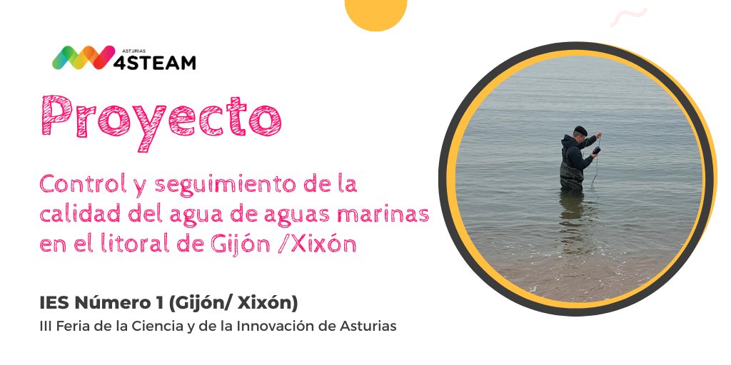 asturias4steam (@asturias4steam) on Twitter photo #FeriaCienciaAsturias2025 #FP. <a href="/IES1Gijon/">IES Número 1 Gijón</a> presentará su herramienta interactiva online para el control y seguimiento medioambiental de las aguas de las playas urbanas de Gijón desarrollada con apoyo de <a href="/IEO_GIJON/">IEO Gijón/Xixón</a>. asturias4steam.eu/control-y-segu… <a href="/FICYT/">FICYT</a>
<a href="/SCTAsturias/">Consejería de Ciencia, Industria y Empleo</a> #FeriaCienciaAsturias2025 #FP. <a href="/IES1Gijon/">IES Número 1 Gijón</a> presentará su herramienta interactiva online para el control y seguimiento medioambiental de las aguas de las playas urbanas de Gijón desarrollada con apoyo de <a href="/IEO_GIJON/">IEO Gijón/Xixón</a>. asturias4steam.eu/control-y-segu… <a href="/FICYT/">FICYT</a>
<a href="/SCTAsturias/">Consejería de Ciencia, Industria y Empleo</a>