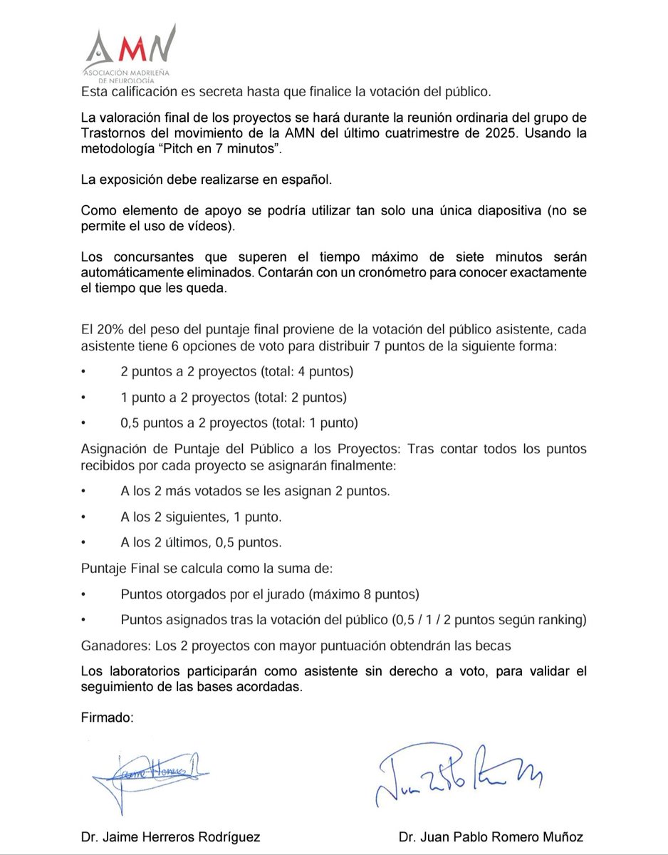 ¿Interesad@ en investigación en #Trastornos del #Movimiento? Puedes consultar las bases de las becas del GTMM aquí 🧠👇