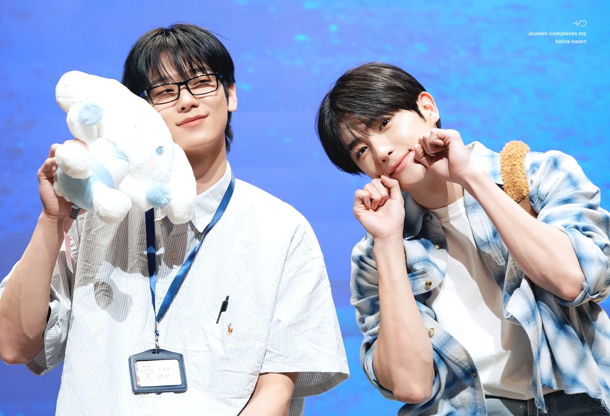 250425 케타포 🐱🐻 
#주연 #JUYEON #현재 #HYUNJAE
#더보이즈 #THEBOYZ