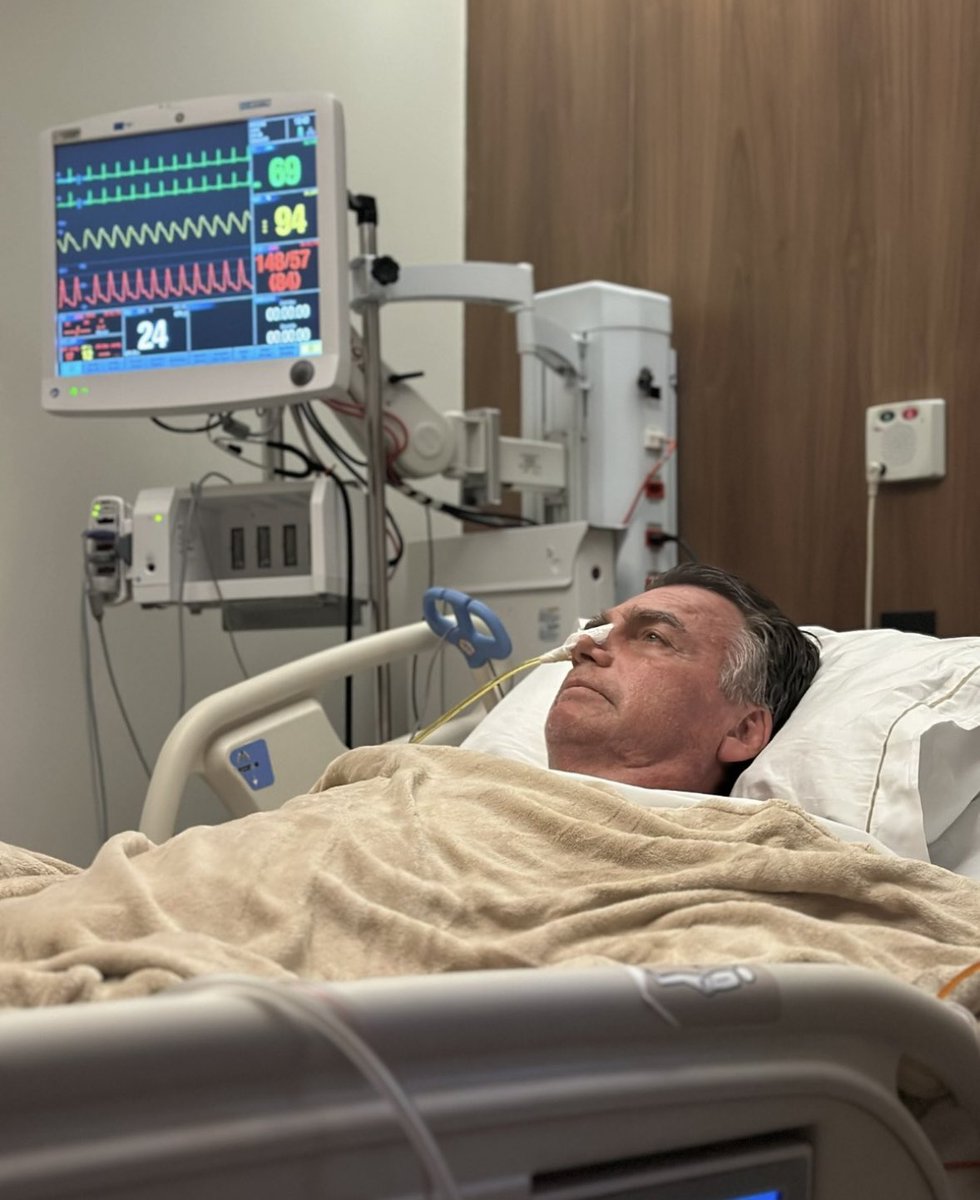 joaquimrib1801's tweet photo. Trump e Marco Rubio deverão visitar Bolsonaro na UTI do hospital DF Star, em Brasília, logística e segurança já estariam definidas. https://t.co/zkpqAPLNn5