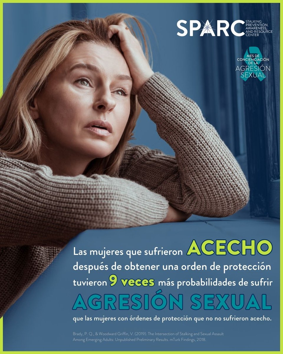 Esta estadística no pretende desanimar a las víctimas y sobrevivientes que buscan obtener órdenes de protección, sino que es un factor de riesgo importante a tener en cuenta y un plan de seguridad en torno a ello. #SAAM2025