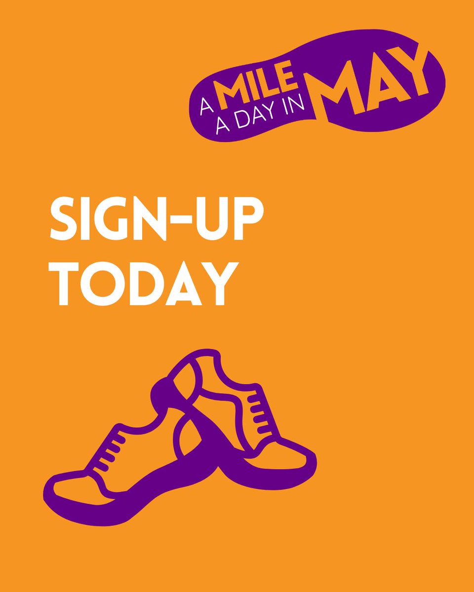 We challenge you to #AMileADayInMay! Walk, wheel, run, cycle, swim or even hop your way through the challenge. A mile a day, your own way. Join Team Bawso now, ready to start this Thursday 👉 #Linkinbio

#AMileADayInMay