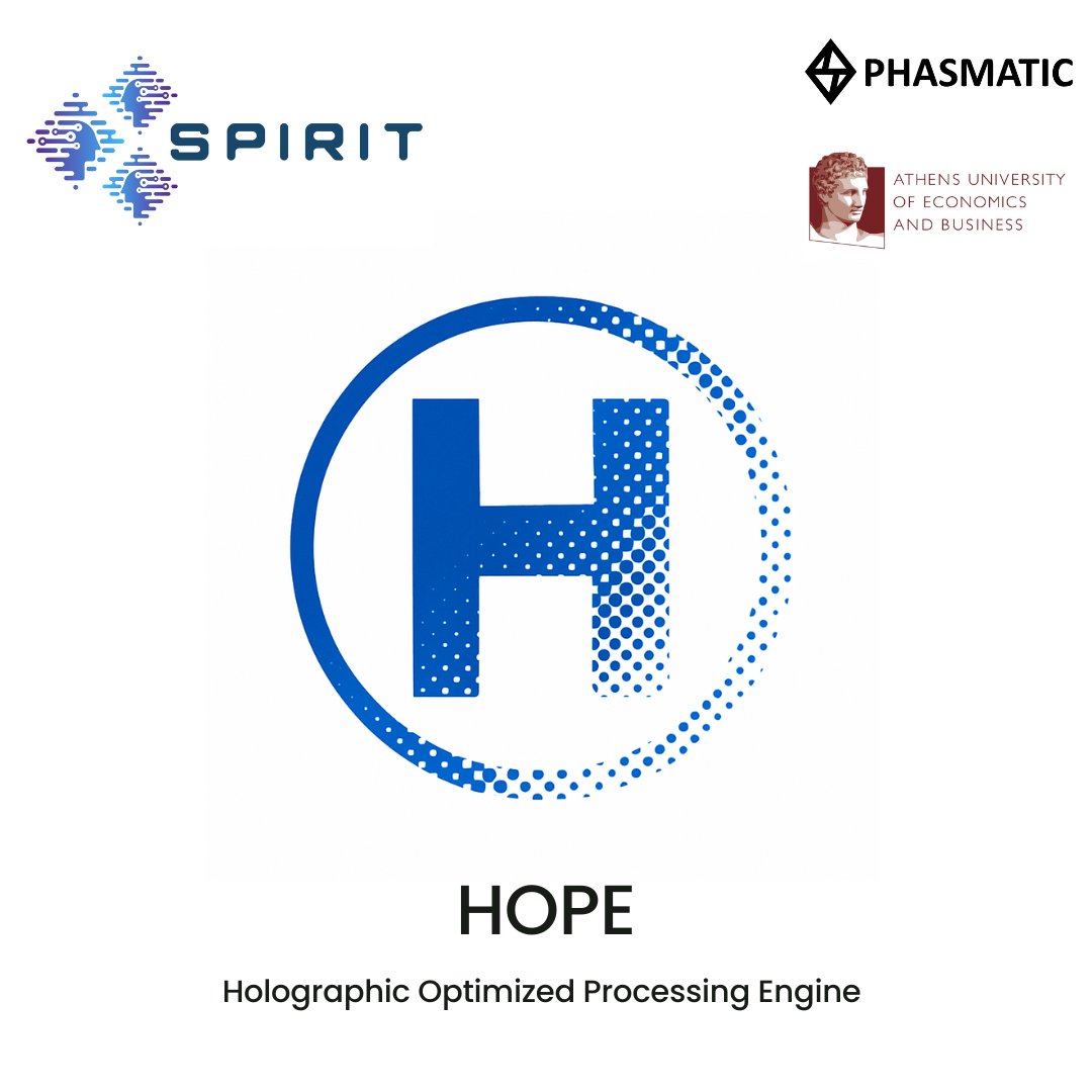 Phasmatic (@phasmatic3d) on Twitter photo 🏆 We’re thrilled to announce we have been selected as the winner of the HOPE: Holographic Optimized Processing Engine project in <a href="/SPIRIT_eu/">SPIRIT project</a> OC2 initiative!
Working alongside <a href="/cg_aueb/">AUEB CG Group</a>, we aim to to push the boundaries of real-time 3D holographic communication for XR apps! 🏆 We’re thrilled to announce we have been selected as the winner of the HOPE: Holographic Optimized Processing Engine project in <a href="/SPIRIT_eu/">SPIRIT project</a> OC2 initiative!
Working alongside <a href="/cg_aueb/">AUEB CG Group</a>, we aim to to push the boundaries of real-time 3D holographic communication for XR apps!