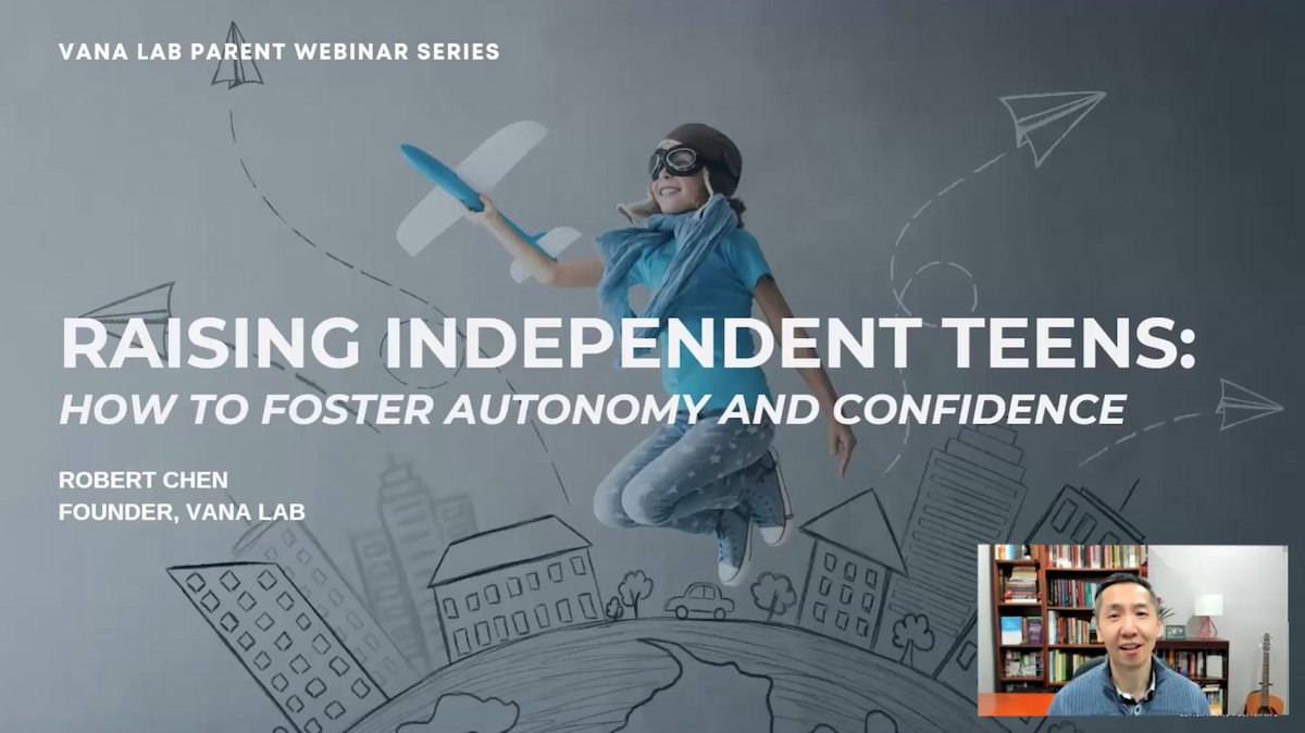 As parents, we all want our teens to stand on their own.
But independence doesn’t grow from nagging—it grows from mentoring.

Access the recording of our latest parent webinar: Raising Independent Teens by
joining the Vana Lab Parent Community here: buff.ly/fbQcFIo
