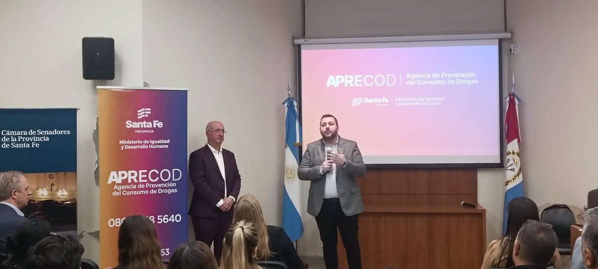 #ElPrimero Datos del Observatorio provincial de Consumos Problemáticos
Luciano Sciarra de <a href="/aprecod/">APRECOD</a> "Lo peor está en la cocaína y sus derivados, pero el consumo más extendido es el de una sustancia legal: el alcohol"
🎙️<a href="/maxiklan/">Maxi Klanjscek</a>
youtube.com/@laochoam830
