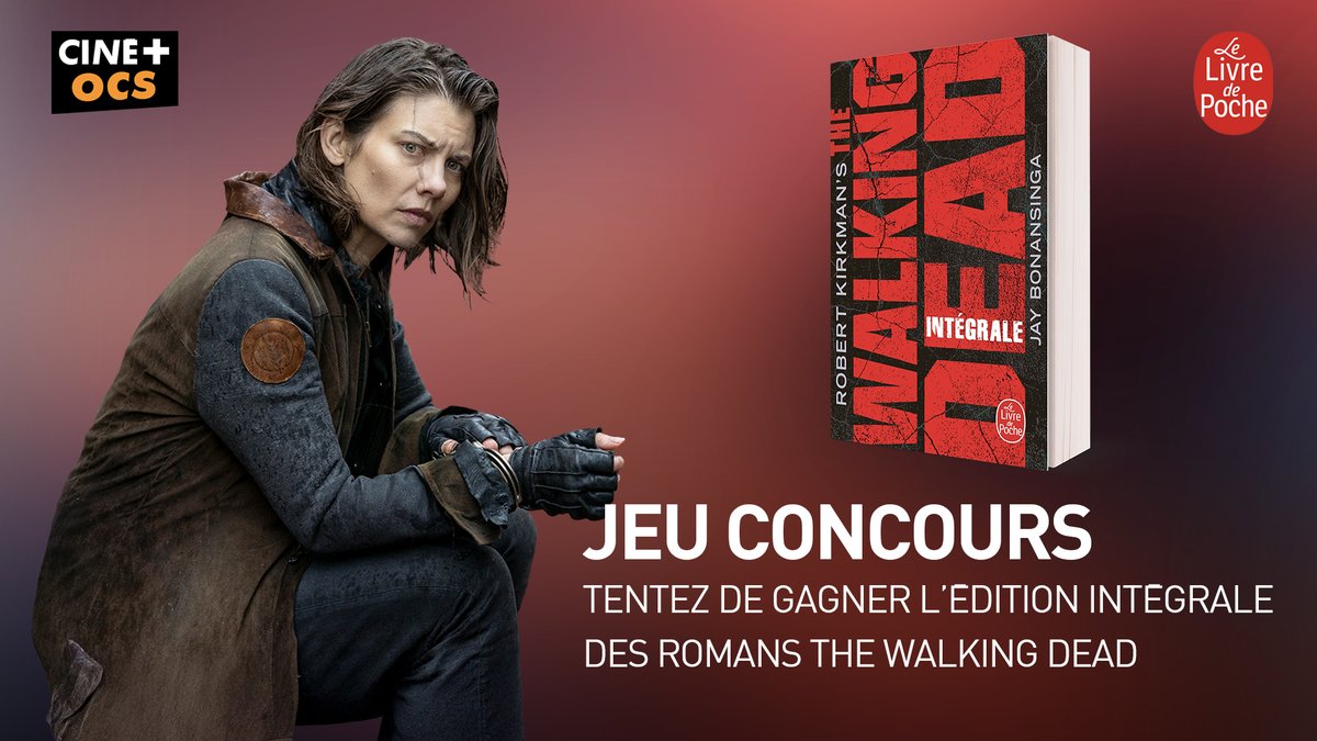 CINE+ OCS (@cineplus_ocs) on Twitter photo #JEUCONCOURS 🧟
A l’occasion de la sortie de la série THE WALKING DEAD : DEAD CITY SAISON 2 le 05 mai sur CINE+ OCS, jouez avec les éditions <a href="/livredepoche/">Livre de Poche</a> et CINE+OCS pour tenter de gagner l’édition intégrale des romans The Walking Dead.
Plus d'infos sur livredepoche.com/livres-imagina… #JEUCONCOURS 🧟
A l’occasion de la sortie de la série THE WALKING DEAD : DEAD CITY SAISON 2 le 05 mai sur CINE+ OCS, jouez avec les éditions <a href="/livredepoche/">Livre de Poche</a> et CINE+OCS pour tenter de gagner l’édition intégrale des romans The Walking Dead.
Plus d'infos sur livredepoche.com/livres-imagina…