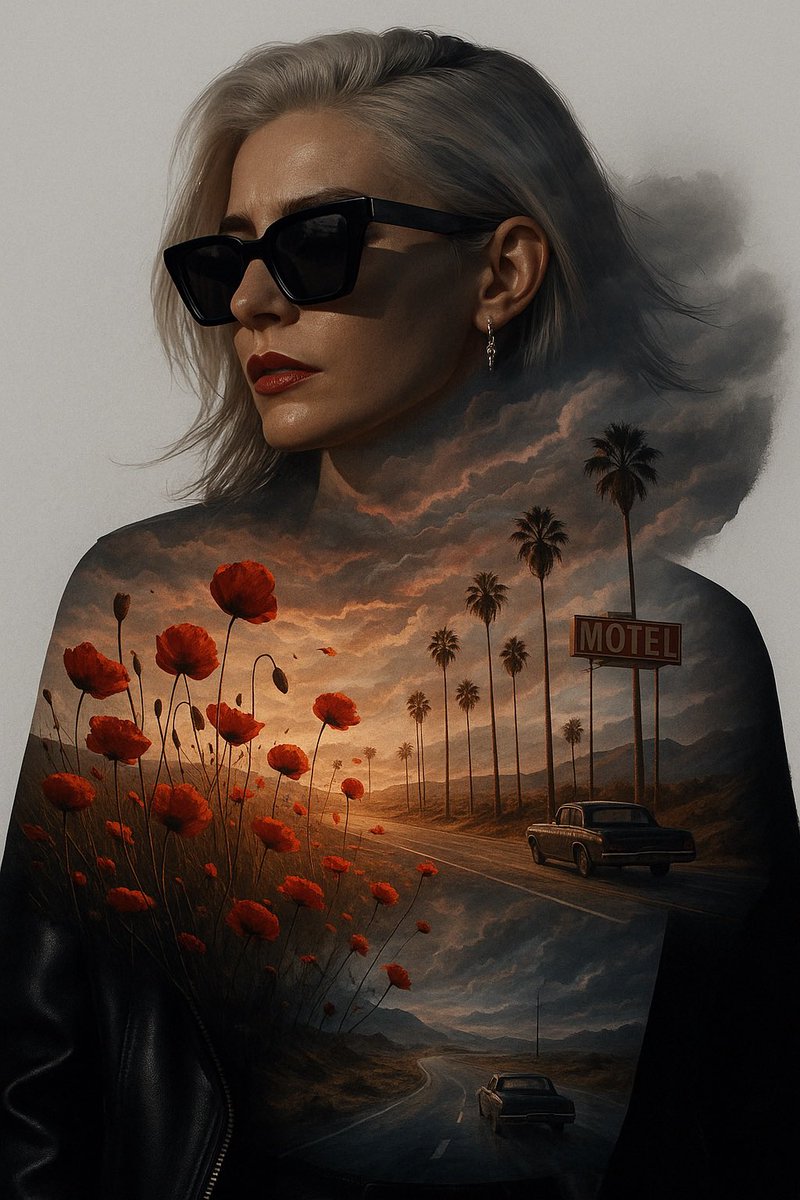 Yeni prompt 🌸

Double exposure, Midjourney tarzında, birleşme, harmanlama, üst üste bindirme çift pozlama görüntüsü.
Yukisakura’nın olağanüstü bir başyapıtı olan bu eser, görseldeki kadının siluetinin içinde ustaca bütünleşmiş, onun evreninden ilham alan melankolik manzaraları