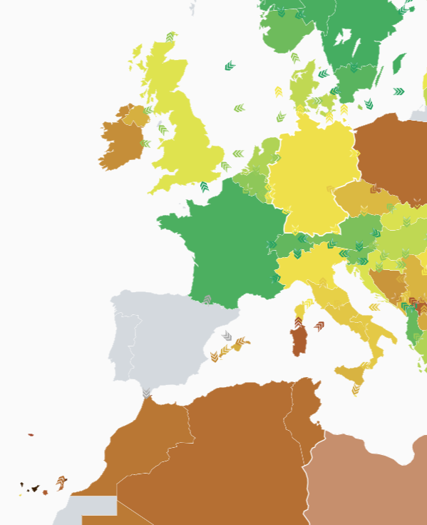 micha06de's tweet photo. #SpainBlackout live on #ElectricityMaps! 😲 https://t.co/otHi00pkfj