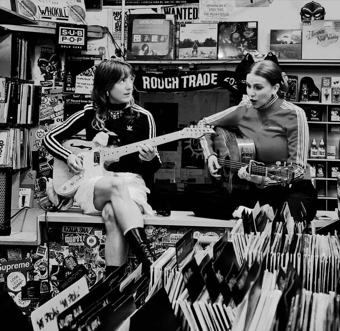 Rough Trade (@roughtrade) on Twitter photo A real pleasure to see <a href="/prima__queen/">Prima Queen</a> perform a acoustic set at Rough Trade West last Friday, celebrating the release of their debut album ‘The Prize’.
Tapping into the shimmering pop sensibilities of HAIM and Jenny Lewis, an openness of spirit defines these 12 tracks. A real pleasure to see <a href="/prima__queen/">Prima Queen</a> perform a acoustic set at Rough Trade West last Friday, celebrating the release of their debut album ‘The Prize’.
Tapping into the shimmering pop sensibilities of HAIM and Jenny Lewis, an openness of spirit defines these 12 tracks.