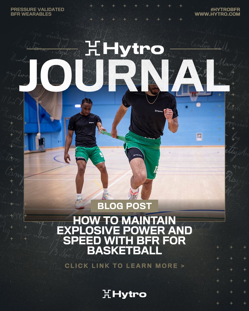 🏀 Explosive power doesn’t just happen. It’s built.
Basketball demands speed, strength and smart recovery.

🔗 Read at the link below 👇

hytro.com/blogs/journal/…

#HytroBFR #BasketballPerformance #EliteRecovery #BFRTraining #StrengthAndConditioning