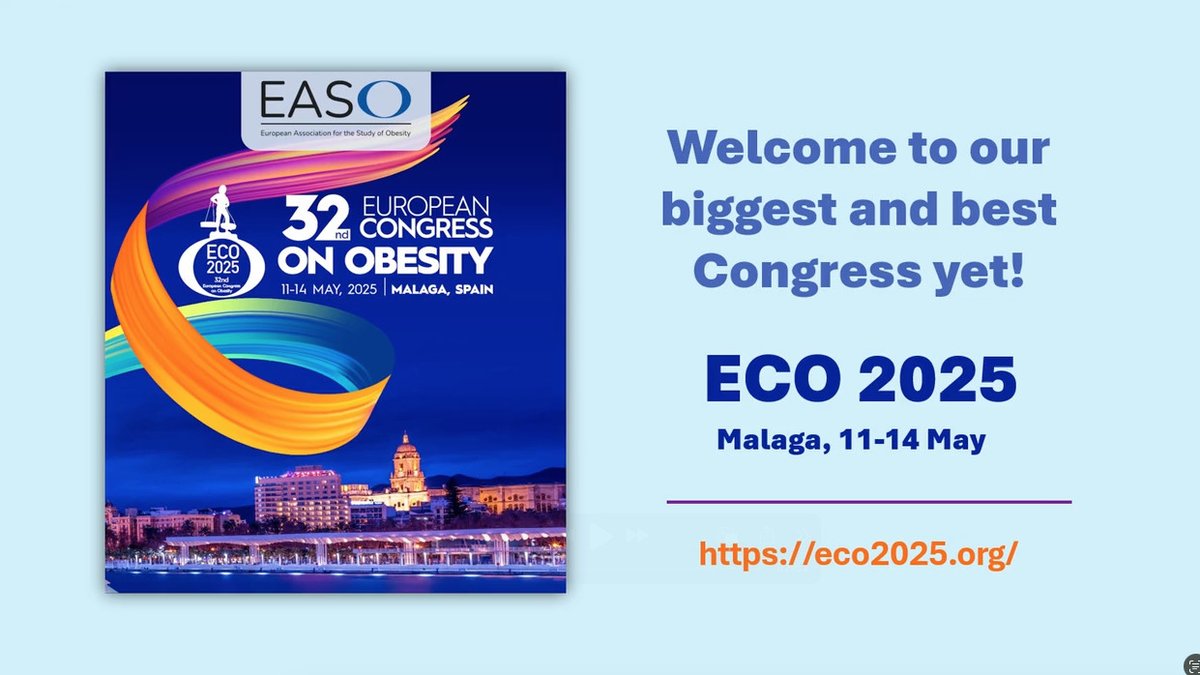 What to expect at #ECO2025 in Malaga, Spain, 11-14th May

✔️ More than 3000 delegates
✔️ 80 invited faculty
✔️ Plenary lectures
✔️ Teaching workshops
✔️ Abstract sessions
✔️ Topic Sessions

Start planning now! eco2025.org/?p=home

<a href="/SociedadSeedo/">Seedo</a>