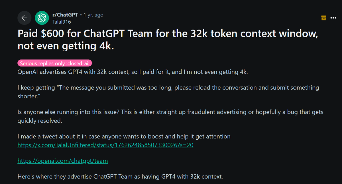 Wow paying $600 for ChatGPT Team is crazy! 😱 

Just use BrainChat.AI Team and pay $4 per user / month.
