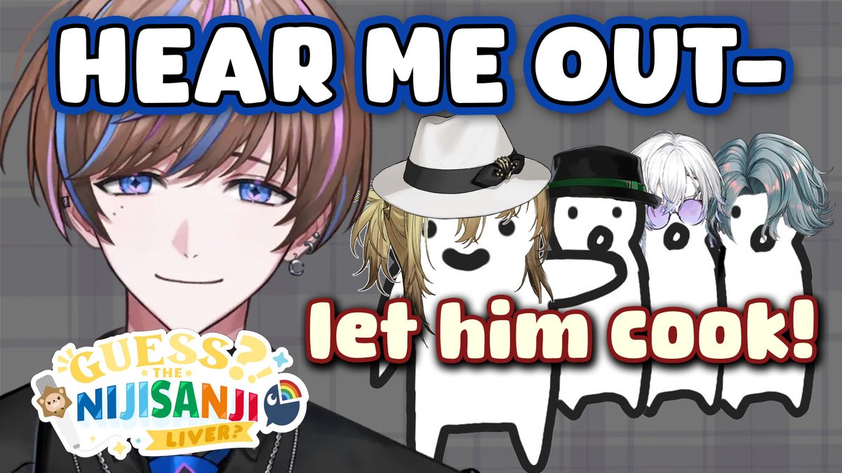 mostlylucaclips's tweet image. 🎬 Seible's cooking so hard in 'Guess the Nijisanji Liver'

🔗 youtu.be/jr4ipvMJY4I

#Clipeible #lucalive #nijisanji_en