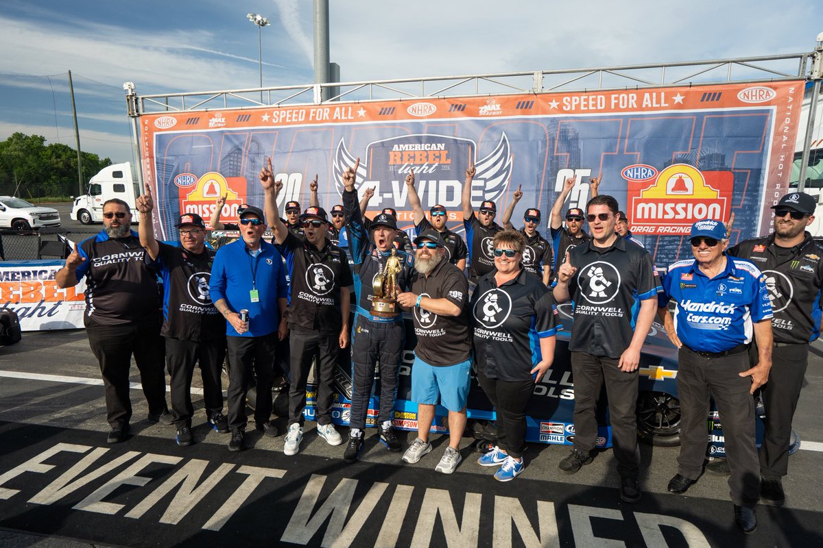 Cornwell Tools (@cornwelltools) on Twitter photo What a weekend! <a href="/ProckRocket_TF/">Austin Prock</a> and the Cornwell Tools team dominated the Charlotte <a href="/NHRA/">NHRA</a> 4-Wide Nationals, bringing home the win. Austin now sits on top as the 2025 NHRA Funny Car Points Leader. 🏆🔥
<a href="/JFR_Racing/">John Force Racing</a> #NHRA What a weekend! <a href="/ProckRocket_TF/">Austin Prock</a> and the Cornwell Tools team dominated the Charlotte <a href="/NHRA/">NHRA</a> 4-Wide Nationals, bringing home the win. Austin now sits on top as the 2025 NHRA Funny Car Points Leader. 🏆🔥
<a href="/JFR_Racing/">John Force Racing</a> #NHRA