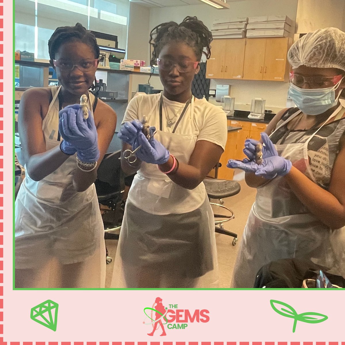 Your donation to The GEMS Camp fuels:
🔬 Hands-on STEM learning 
🎨 Creativity &amp; leadership development 
🎓 Career exploration &amp; mentorship 

Every gift, big or small, helps ignite a young girl’s future in STEM! ✨ bit.ly/3DWrQdA    #GirlsInSTEM #EmpowerHer