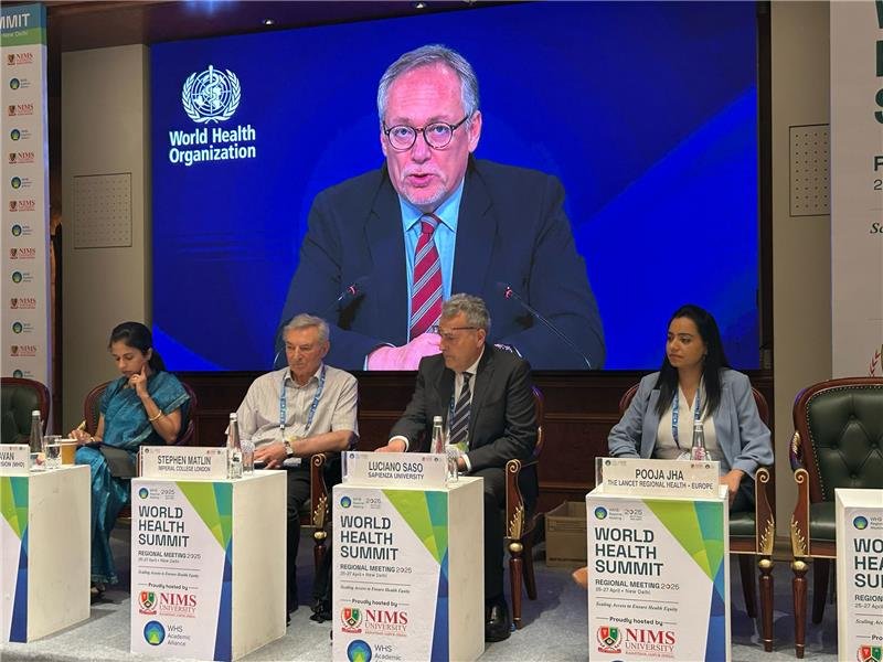 severonis's tweet image. Thanks #WHS2025 &amp;amp; #Lancet for stressing the climate change, migration &amp;amp; health intersections. The estimated 1.2 billion ppl who may face climate-related displacement by 2050 confront rising health risks. Meeting their needs demands integrated, rights-based responses #HealthForAll