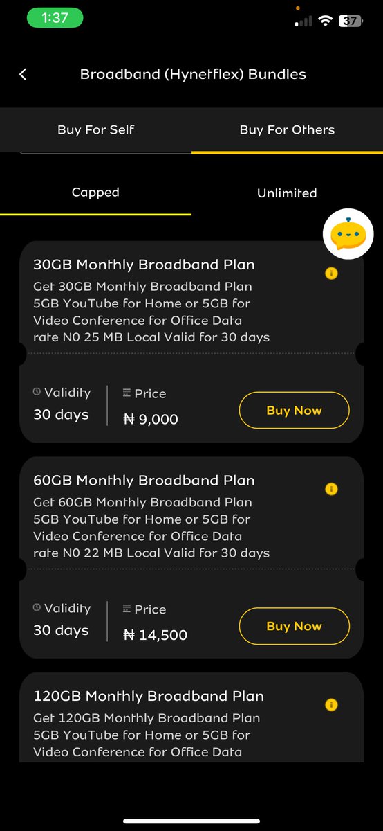 dev_knight1's tweet photo. @MTN180 @NgComCommission @fccpcnigeria 

Please how do you remove the 2mth plan @ N36K from 5G router subscription, there is only 1 mth and 3 months, then I resubscribe 1 month plan @ NGN37.5K then you say my data cannot roll over since it is not a 2 mth plan. There is no 2mth!! https://t.co/f8srrRbxTP