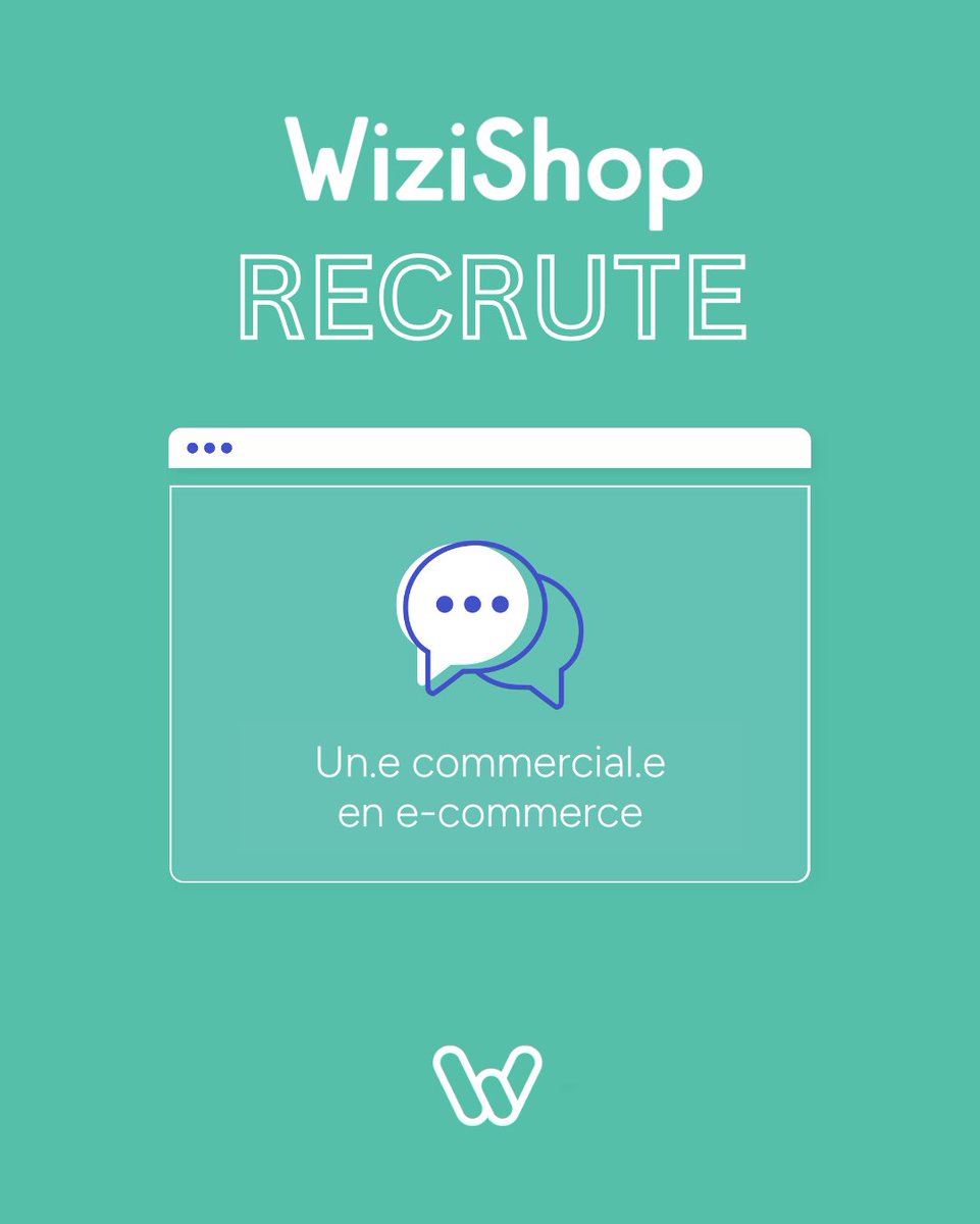 #Wanted : WiziShop recherche un(e) commercial(e) en e-commerce !

👉 f.mtr.cool/naqjdfbsdj

 N’hésitez pas à partager ! 🙏