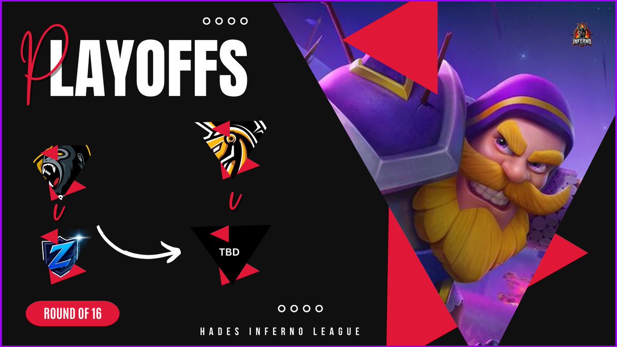 HILeagueCR's tweet image. 🔥ROUND OF 16✖️#S2Premium

@WeSports_CR 🆚 @ZSelection_

#HadesInfernoLeague✖️#ClashRoyale