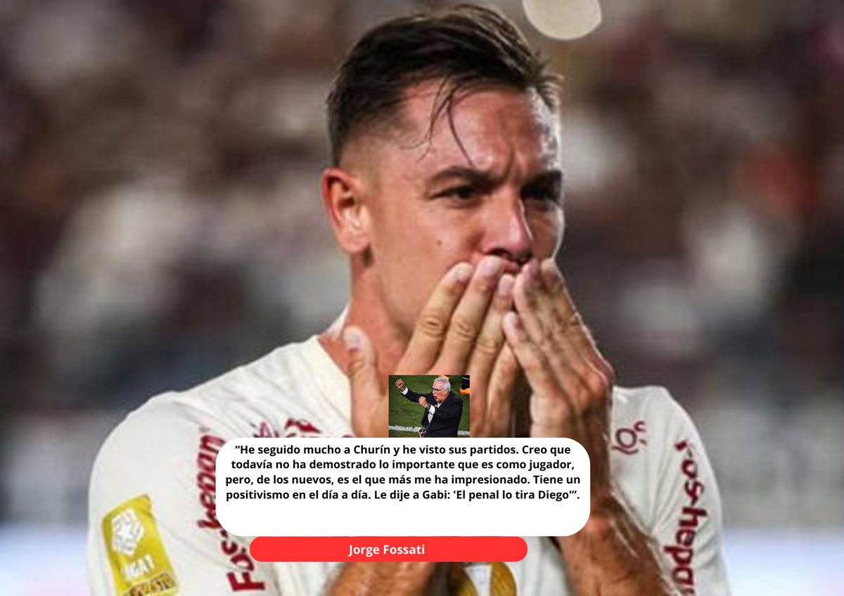 Jorge Fossati reveló que venía siguiendo a Diego Churín y lo llena de elogios tras su gol.
#universitario #fyppppp