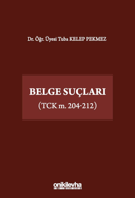 iuhfceza's tweet photo. Belge Suçları (TCK m. 204 - 212) Kitabı
https://t.co/iBhNpQ6zTJ https://t.co/aCoeW2dnFT