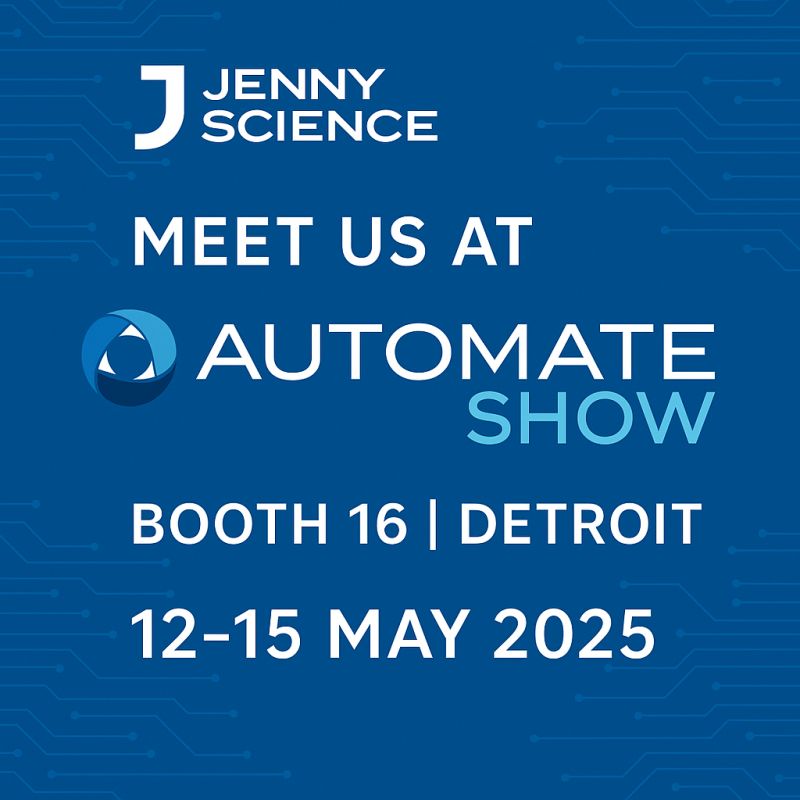 jennyscienceus's tweet image. 🚀 Let’s automate the future!

Meet Jenny Science US at Automate Show in Detroit!
📅 May 12–15 | 📍 Booth 16

Discover smart linear motor solutions for lab &amp;amp; manufacturing automation. Live demos &amp;amp; great talks await!

#JennyScience #Automate2025 #Automation #SmartMotion
