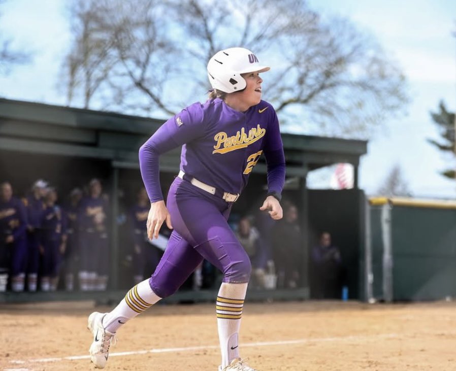 Norther Iowa Junior Kate Lappe in her last nine games😅

🟪17/29
🟨SEVEN HOMERS
🟪SEVENTEEN RBI
🟨.586 BA

On the season
🟪.431 BA
🟨1.418 OPS
🟪16 HR
🟨41 RBI

Lappe is Top 20 in SLUG% AND OPS🤩