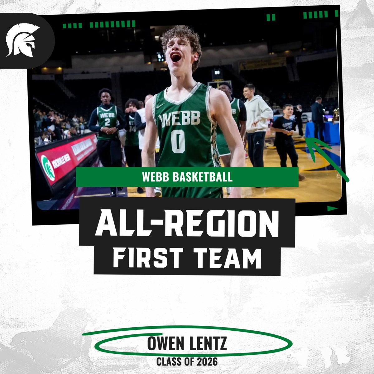 Congratulations to Cam Swearengen (MVP), Jaylen Pompey, Alex Leeth, Owen Lentz, Wilson Luton, and Shavar Young on being named to the All-DII-AA East Region Basketball Team‼️

#GoSpartans ⚔️🟢⚪️