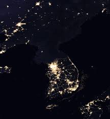 Gibraltar - Spain from space